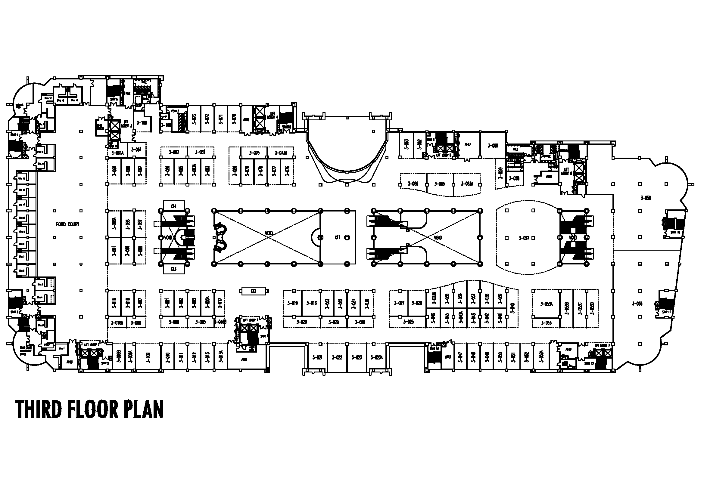 3rd Floor Plan