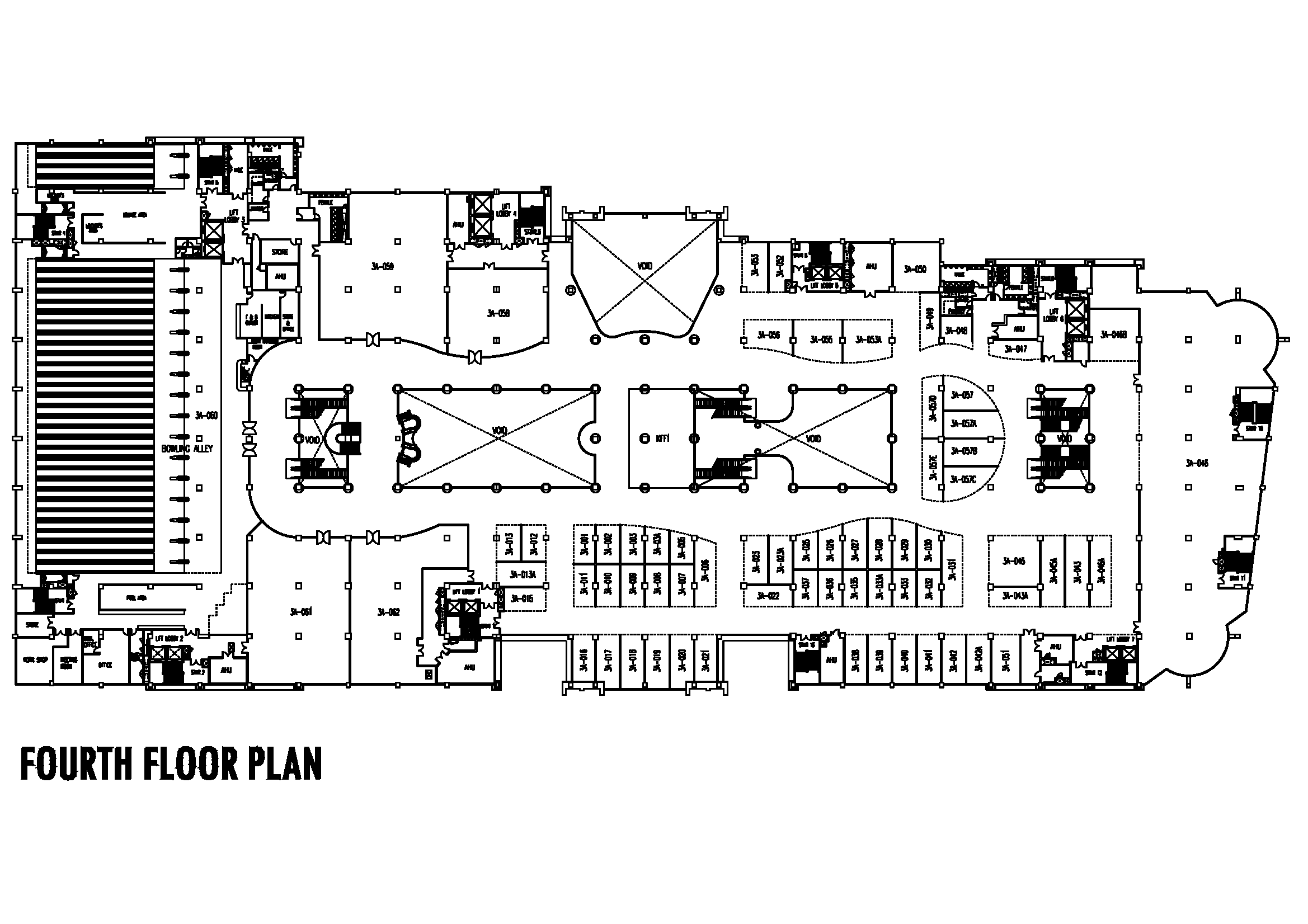 4th Floor Plan