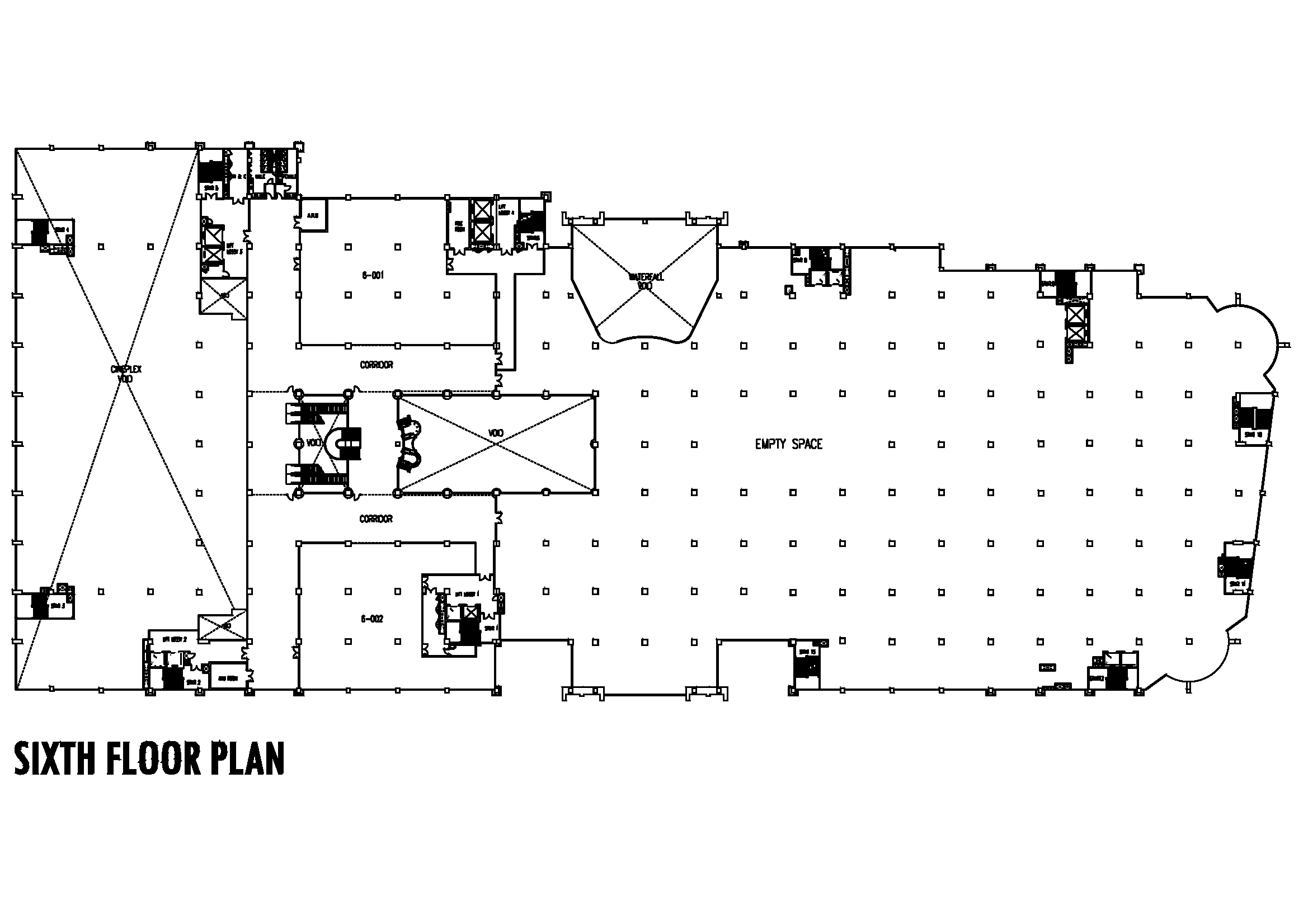 6th Floor Plan