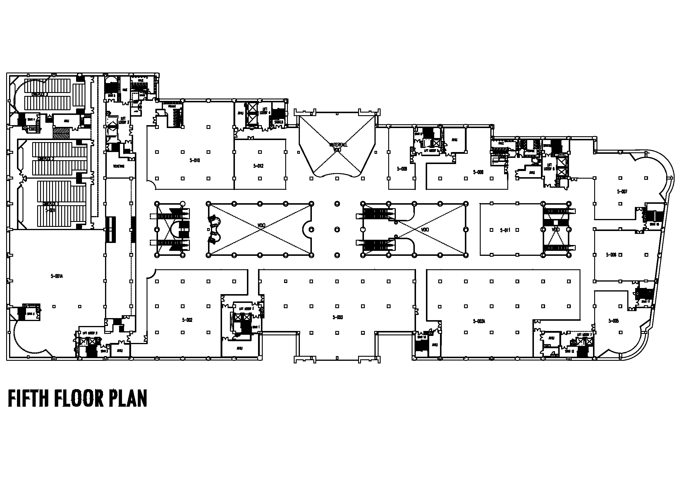5th Floor Plan 5th Floor Plan